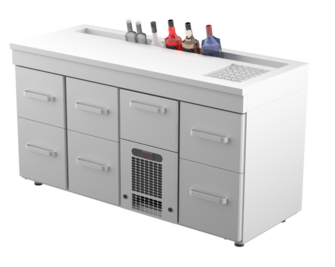 Baarimestarin työpöytä Restmec BM 1607