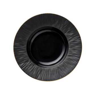 Keittolautanen 23,5cm Maya Kuro 