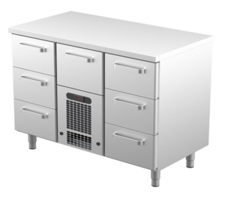 Kylmävetolaatikosto Restmec VLE 1207