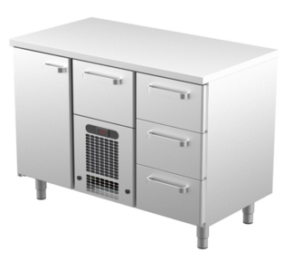 Kylmävetolaatikosto korkea Restmec VLE 1214