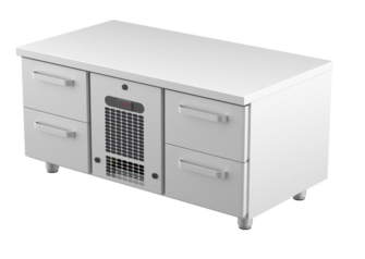 Kylmävetolaatikosto matala Restmec VLG 1204