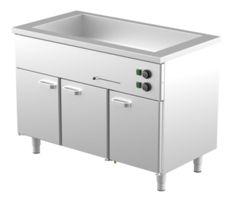 Lämpöhaude lämpökaapilla Restmec KLH-1230