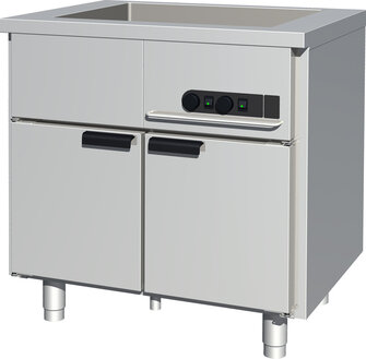 Lämpöhaude lämpökaapilla Porkka HL86BM11