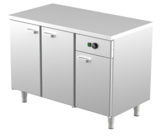 Lämpökaappi lämpötasolla Restmec LKLT-1230