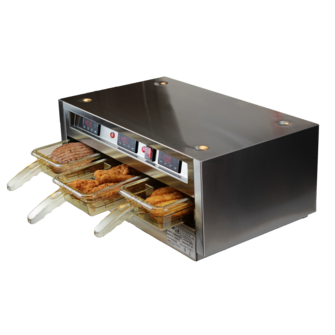 Lämpösäilytinyksikkö Vizu  3 x GN 1/3 