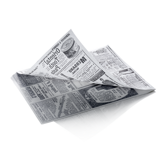 Take Away tasku sanomalehti 