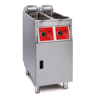 Automaattirasvakeitin korinostimilla FriFri Precision 422, kaksi altainen