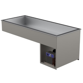 Buffet drop-in jakelulaitteet, tasoon upotettavat