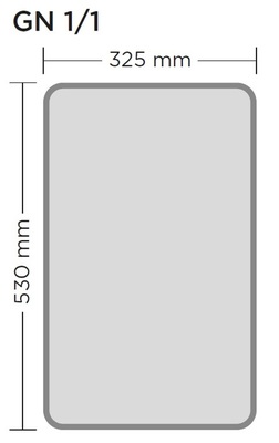 Gn-astia kirkas muovi P 1/1-100