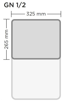 Gn-astia kirkas muovi P 1/2-65