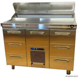 Hampurilaisten kasauspöytä Restmec 1200