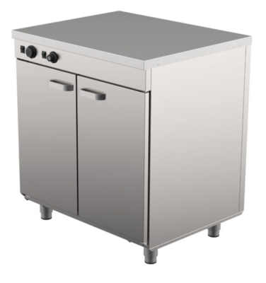 Lämpökaappi lämpötasolla Restmec LKLT-820