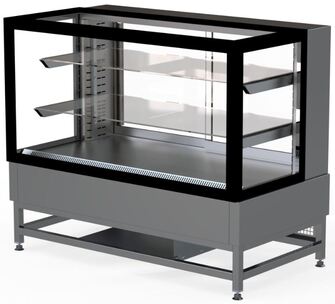 Konditorialasikko matala Restmec Cube 1200