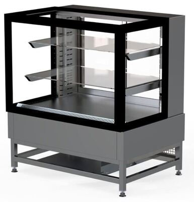 Konditorialasikko matala Restmec Cube 900