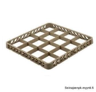 Korotusosa 16-lokeroiseen astianpesukoriin