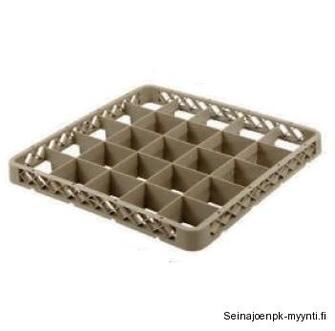 Korotusosa 25-lokeroiseen astianpesukoriin