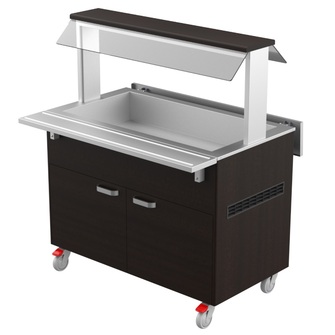 Kylmäbufevaunu Restmec KTV 5 GN, perinteisellä pisarasuojalla