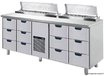 Kylmäkön työpöytä Porkka CL-P/S-3-3-CHE-3-3