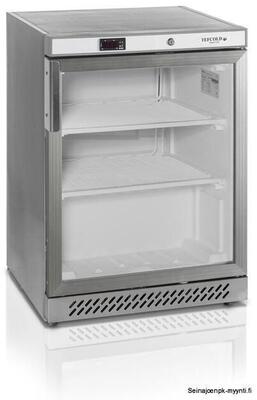Lasiovipakastekaappi snapseille Tefcold UF200G, pöytätason alle