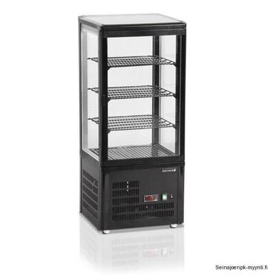 Pöytälasikko Tefcold UPD 80-I, runkoväri kiiltävä musta