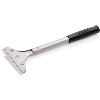 Paistotason puhdistusskrapa 30 x 15 cm, suoravartinen