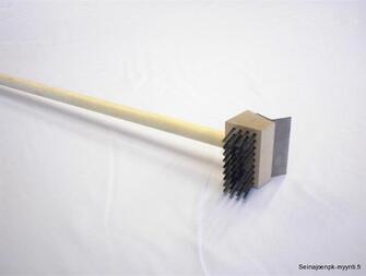 Pizzauuniharja (messinkijouhi) + skrapa