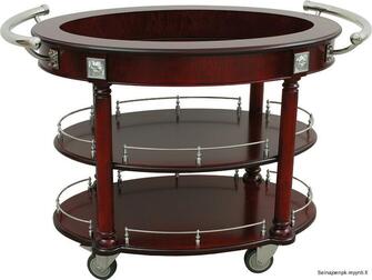 Puinen salitarjoiluvaunu