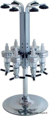 Pullo- / annosteluteline