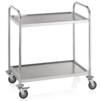 RST-tasovaunu Trolly 2, työntökahvoilla