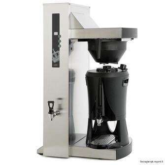 Termossäiliö kahvinkeitin, kuumavesihanalla Coffee Queen Single Tower, 1 x 5,0 litraa