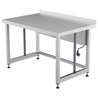 Työpöytä säädettävällä korkeudella, sähkösäätöinen