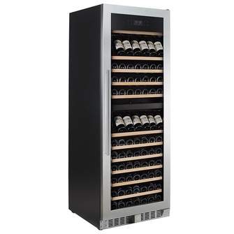 Viinikaappi Temptech Elegance E1000DX, kahdella lämpötilavyöhykkeellä