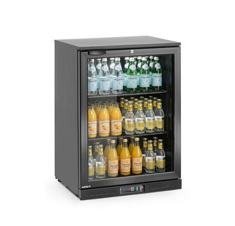 Baaritiskin lasiovikylmäkaappi Backbar Hendi 