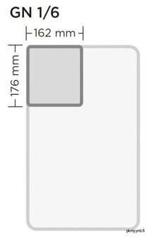 Gn-astia polypropyleeni muovi PR 1/6