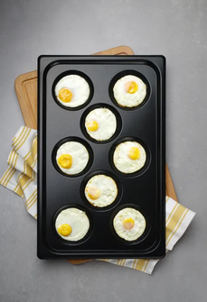 Kananmunan paistopelti GN 1/1 