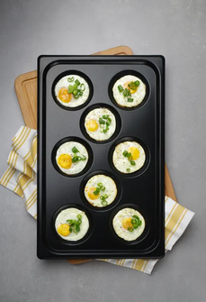 Kananmunan paistopelti GN 1/1 