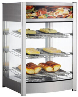 Lämpövitriini Hendi mainosvalolla