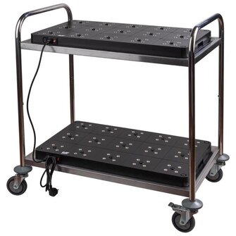 Lataus asema pöytälampuille 