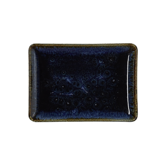 Lautanen neliskanttinen Vida Dark Ocean