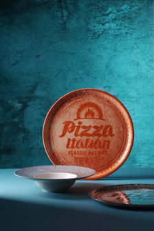 Pizzalautanen Recipe Collection Brick Red