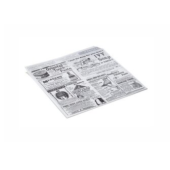 Take Away tasku sanomalehti 