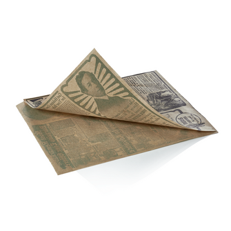 Take Away tasku sanomalehti 