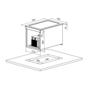 Huurretaso Drop-in Restmec DI KT 1GN