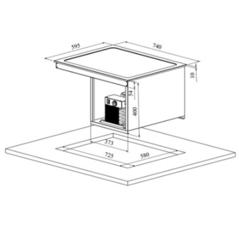 Huurretaso Drop-in Restmec DI KT 2GN