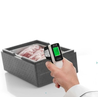 Infrapunalämpömittari lämpötilatikulla Hendi