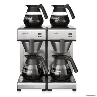 Kahvinkeitin Bravilor Bonamat Mondo Twin, käsitäyttöinen malli