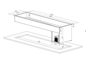 Kylmäallas drop-in Restmec DIK 6GN