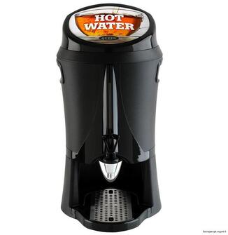 Pahviprintti "Hot Water" Tower 5,0 litran säiliön esillepanokanteen