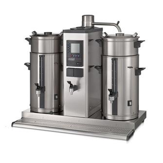 Säiliökahvinkeitin, kuumavesihanalla Bravilor Bonamat B10 HW, 2 x 10 litraa