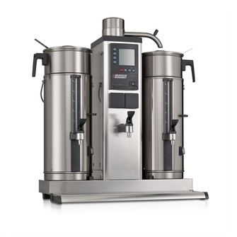 Säiliökahvinkeitin, kuumavesihanalla Bravilor Bonamat B5 HW, 2 x 5 litraa